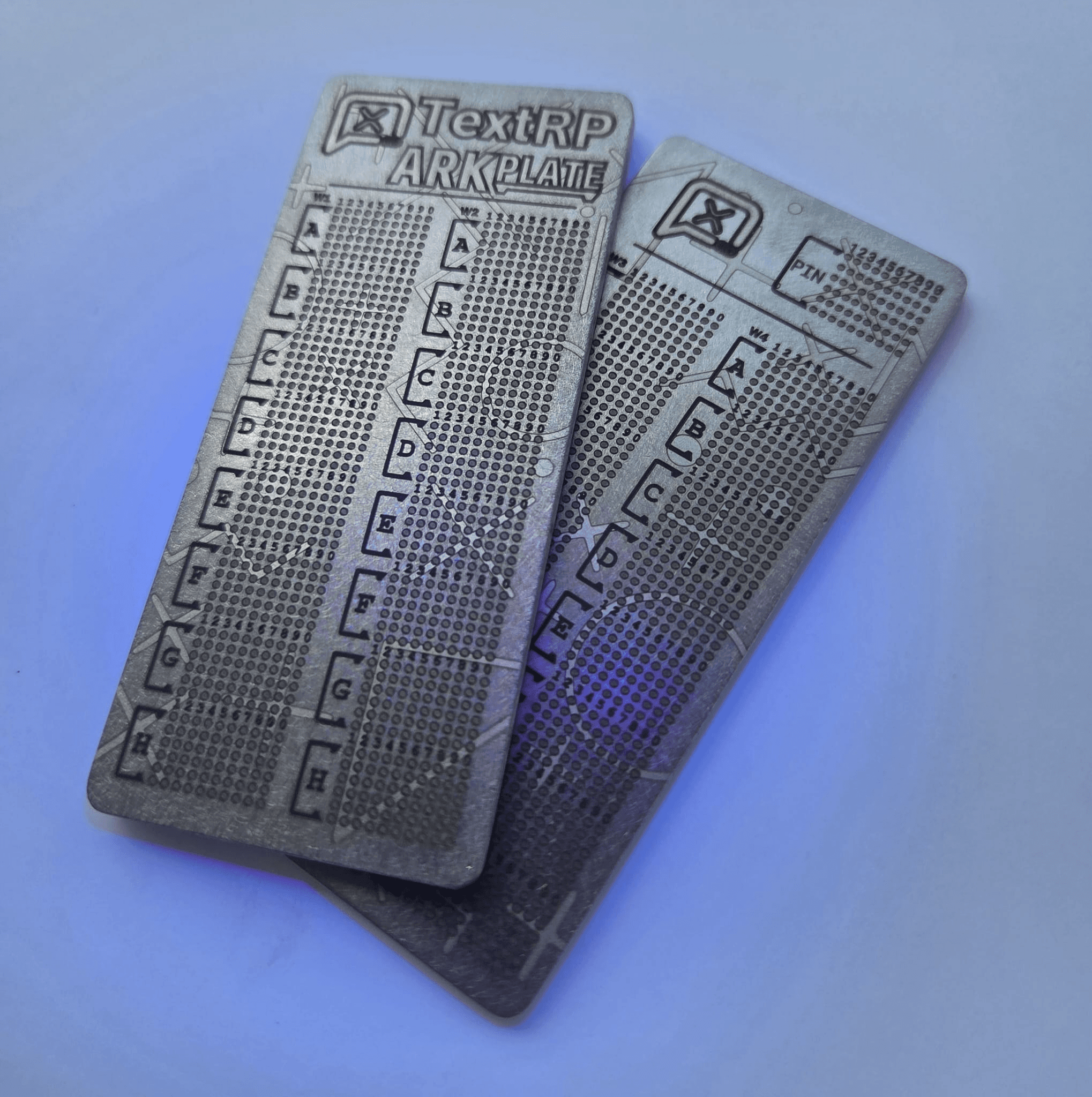 Custom ARK Plate GUARDIAN | Asset Recovery Key Plate